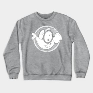 Eric the Elephant in White- Crewneck Sweatshirt